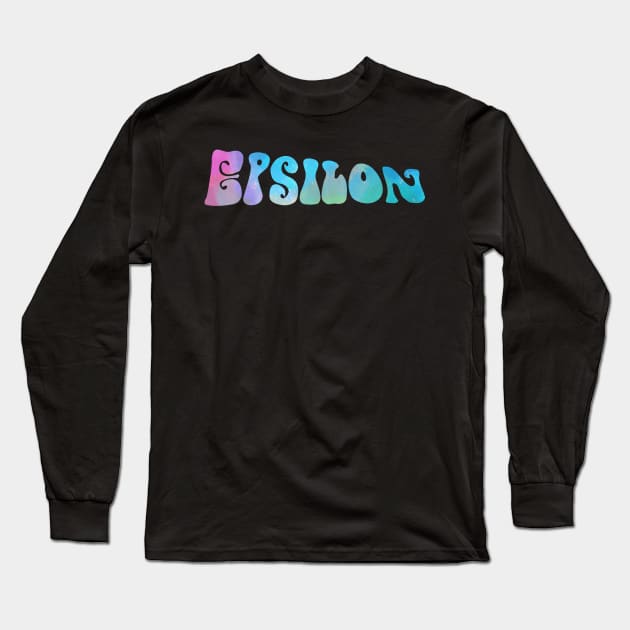 Epsilon Hippie Long Sleeve T-Shirt by lolosenese